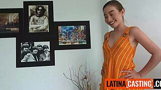 Petite Latina Teen 18+ Cutie Rough Anal Fuck by Big Mature Cock