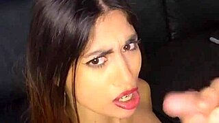 i suck my bosss cock very hard and it ends up on my face 😈