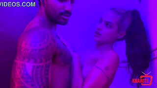 That naughty guy joined my bath and devoured me