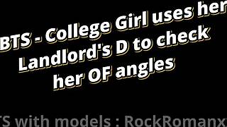 Amateur milf cums on bwc close-up backstage