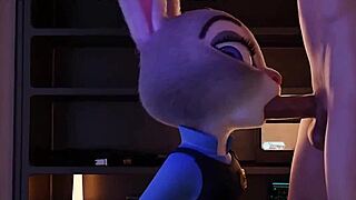 Judy Hopps Fucking Threesome Sucking Deepthroat Compilation