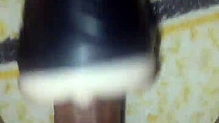 Indian Arab Girl Fucks With Two Toys Together For Intense Cumshot!