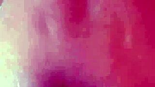 Candie Cross Bent Over Doggystyle with Petite Natural Tits