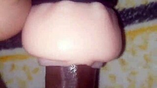 Indian Arab Girl Fucks With Two Toys Together For Intense Cumshot!