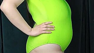 Chubby BBW Tries on Bikini Revealing Big Tits and Ass