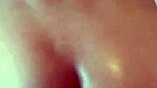 Candie Cross Bent Over Doggystyle with Petite Natural Tits