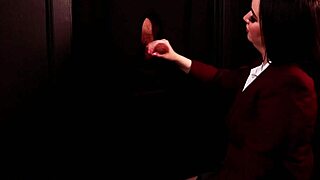 Student Sucks Cock At Gloryhole