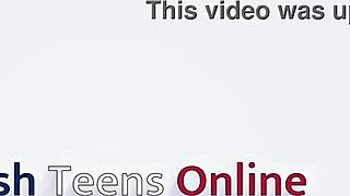 British redhead fucks her tight cunt with a dildo in lingerie natural tits amateurs