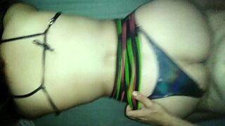 Me La Chupa Hermosa Boquita Sexo Perrito Bikini Pollera