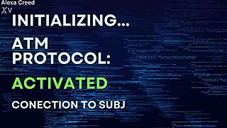 Atm Protocol Activated For Tattooed Goddess!