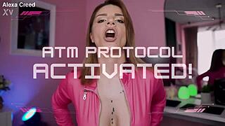 Atm Protocol Activated For Tattooed Goddess!