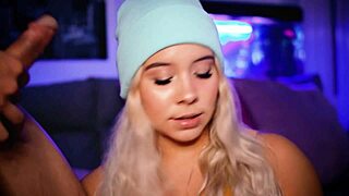 Latina whore sucks cock deepthroat for fans