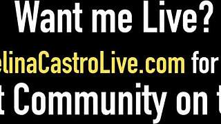 lucky lesbian lovers angelina castro & cristi ann tongue fuck & orgasm 😍