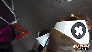 Nurse penny pax cures her patient with hardcore pussy fucking in the hospital