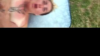 Outdoor Masturbation Ends with Deep Anal Penetration