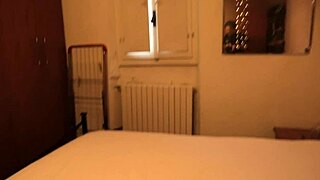 Whore in the house Layla with Italian MILF blowjob and cum in homemade setting.