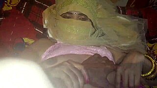 beautiful married bhabhi fucks herself hard at night