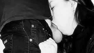 Real amateur deep throat on xvideos