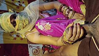 beautiful married bhabhi fucks herself hard at night