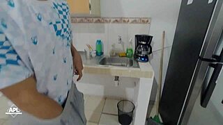 i fuck my stepsister's ass before she heads to the gym