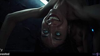 Feral girls get wild in slime