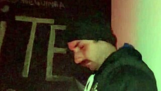 The cuckold is on his knees while I fuck his latina prostitute