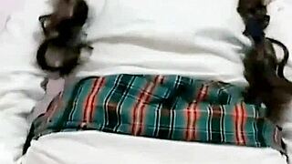 Student's Wet Orgasm After School Video