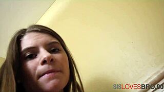 Tiny Asian Slut Moans, 'I'm Cumming So Hard On His Fat Dick!'