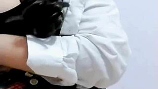 Student's Wet Orgasm After School Video