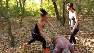 Slaves get humiliated as human horses in fetish BDSM