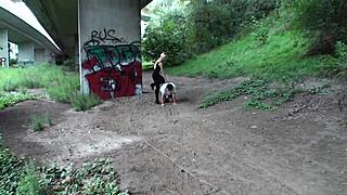 Slaves get humiliated as human horses in fetish BDSM