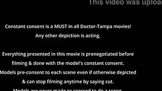 Aria Nicole Paints Her Tootsies In Backstage Close Up