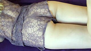 Horny cute girl intensely joins big white cock, sucking and orgasming in doggystyle.