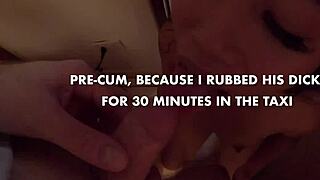 Asian Babe Drinks Unusual Drink From Plate