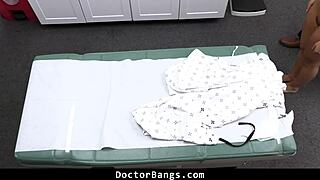 Overactive Teen Blows Doctor's Monster Cock Like A Pornstar