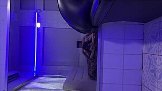 Wife Enjoys Intimate Moments on Sofa