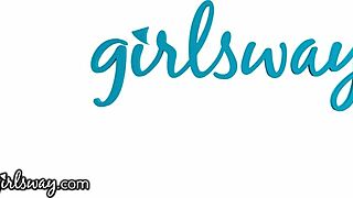 Cassidy klein and bffs scissoring threeway to make up