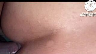 Indian babe gives hard anal blowjob sex 😈