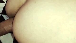 Skinny MILF's Anal Adventures In POV