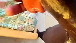 Muscular Bodybuilder Deepthroats Sextoy Cum In Mouth