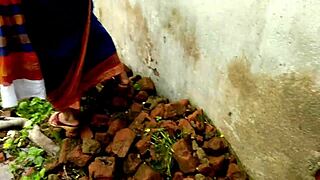 Father catches stepson fucking stepmother in dense forest!