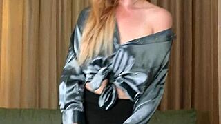 Hazel Ash Tries On Yoga Pants and High Heels