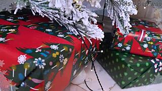 Little slut Lorelei gets a mouthful of piss powerful anal fuck from the Grinch with a big black cock eks494.