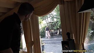 anna bell peaks sucks monster cock at cuckold sessions