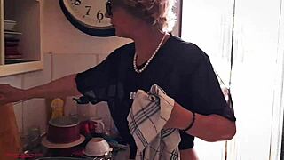 Karina housewife ready for anything