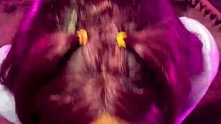 hijastra with big ass takes monster cock in wet pussy