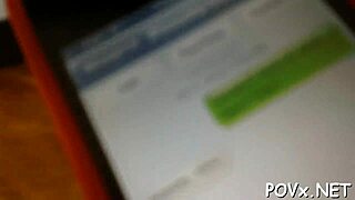 Amazing honey demonstrates impressive sex skills with wet pussy.