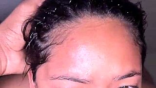 Amateur Couple Eats Dessert Before Dinner