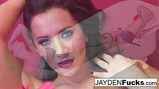 Jayden Jaymes Bathtub Solo Tease