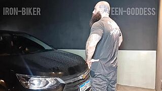 We Couldn't Handle The Excitement And Had Sex In The Garage